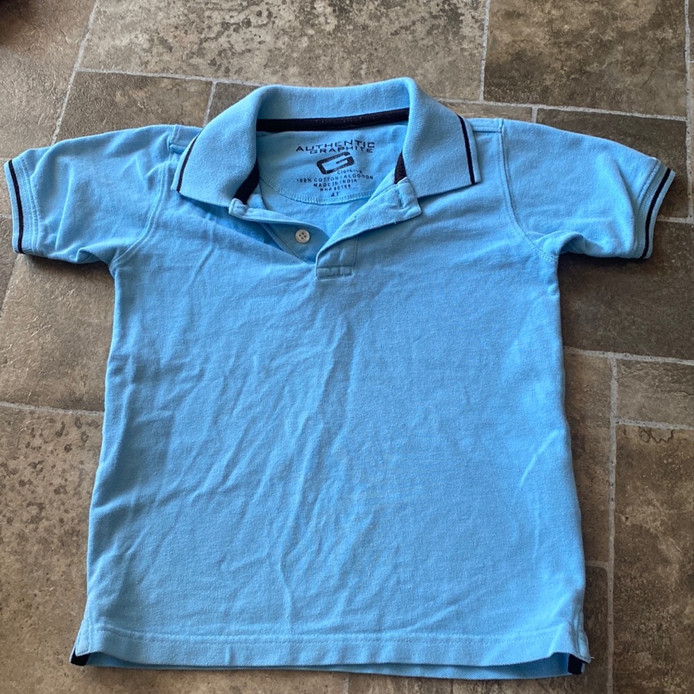 Authentic graphite toddler boys shirt